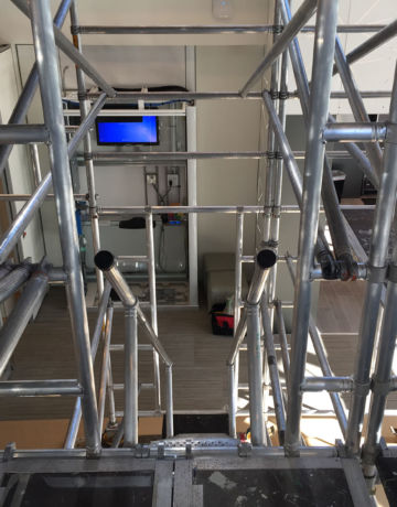 Instant Upright Dance Floor