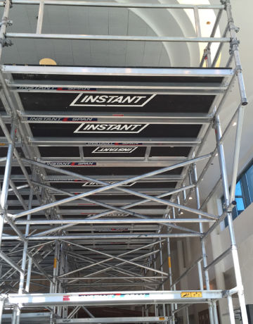 Instant Upright Dance Floor