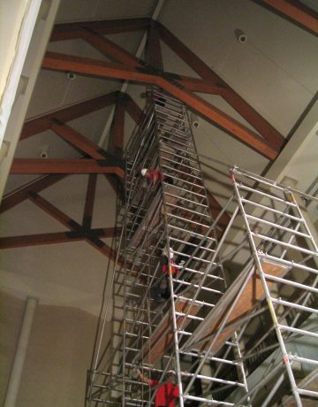 Rolling Aluminum Scaffold