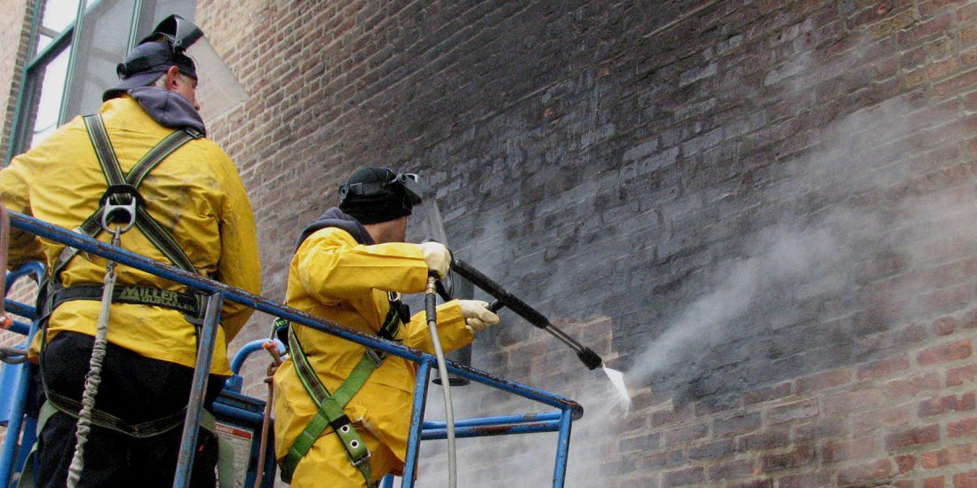 Metal Cleaning & Restoration Chicago Window Washing and Facade